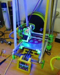 3D Printing the gear with Minmi